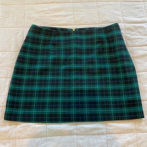 Old Navy, Plaid Skirt, Green, Size 10